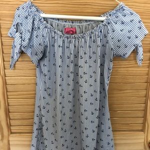 Off the shoulder blouse